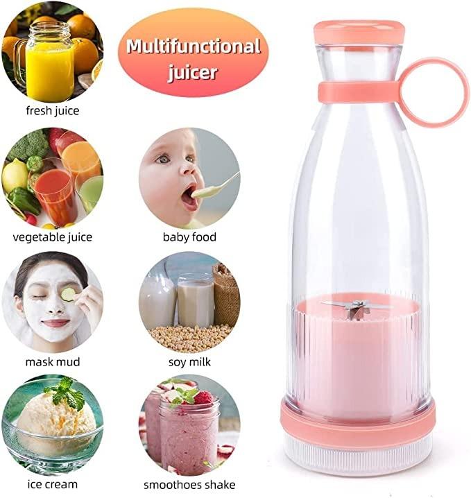 Mini portable juice blender