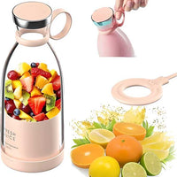 Mini portable juice blender