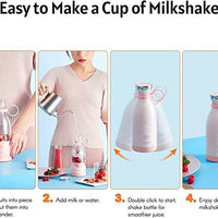 Mini portable juice blender